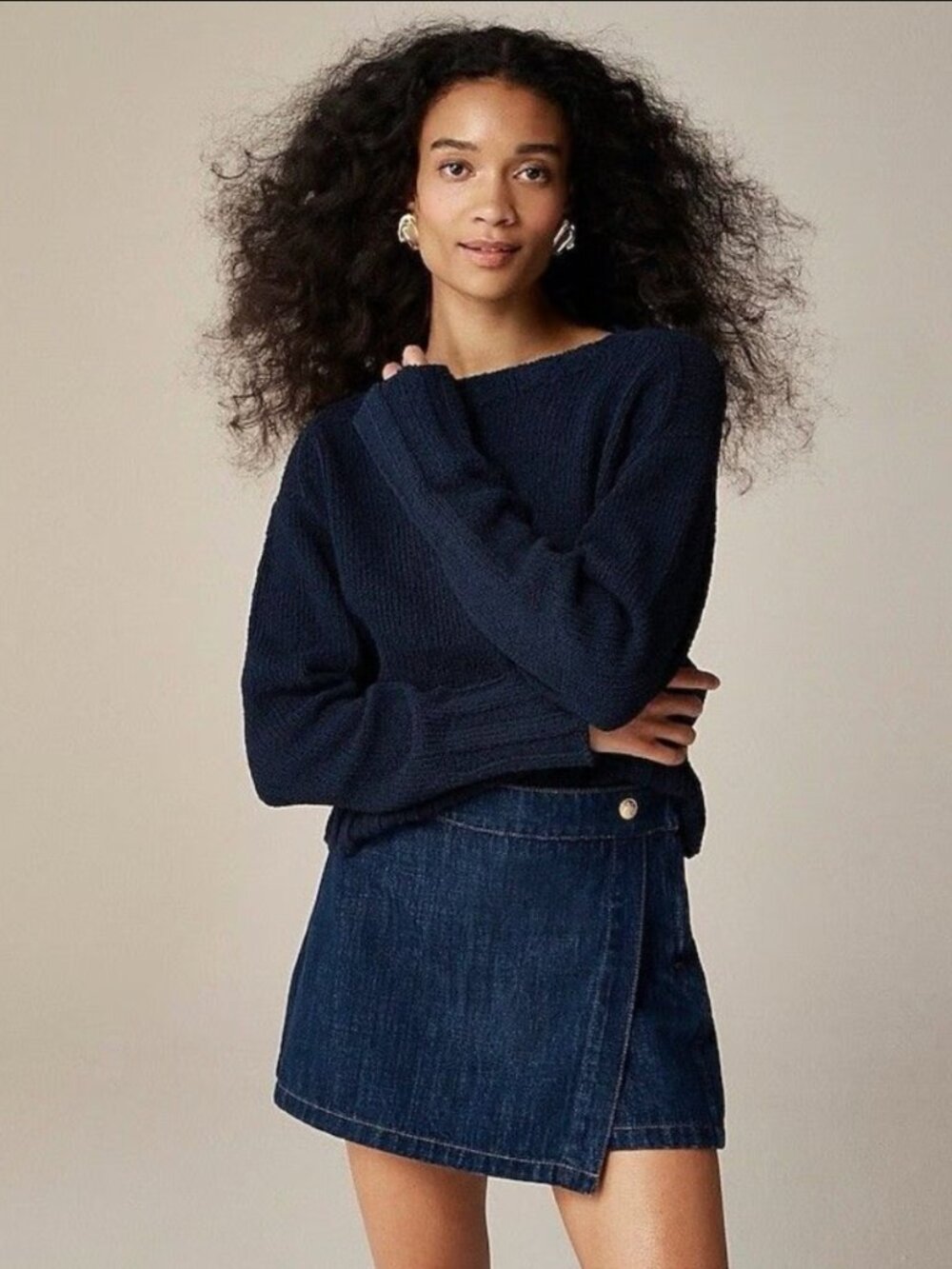 J.Crew Relaxed Crewneck Beach Sweater